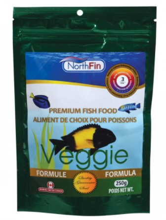 NorthFin Veggie Formula - 3 mm Sinking Pellets - 250 g