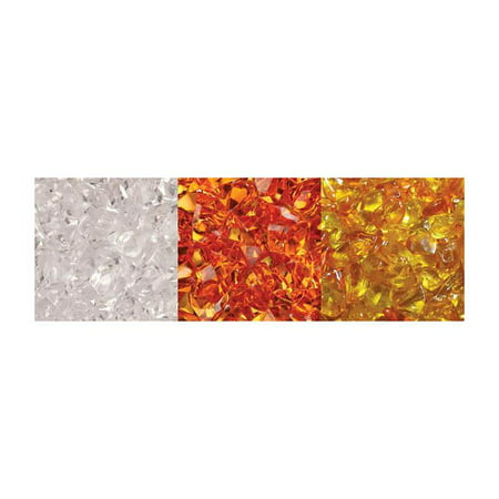 Amantii - EMBER MEDIA: 3 Colors of decorative media, Clear, Suntea, Harvest Moon