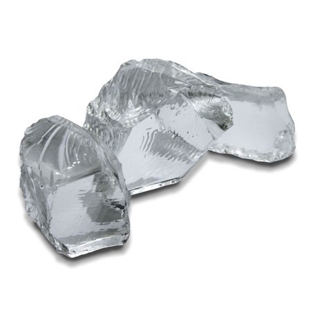 Amantii - 3 extra large clear glass nuggets