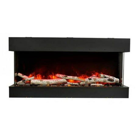 Smart 30" unit  10 5/8" in depth 3 sided glass fireplace