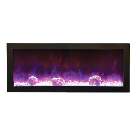 Smart 40" Electric Slim Built-in only comes with optional black steel surround