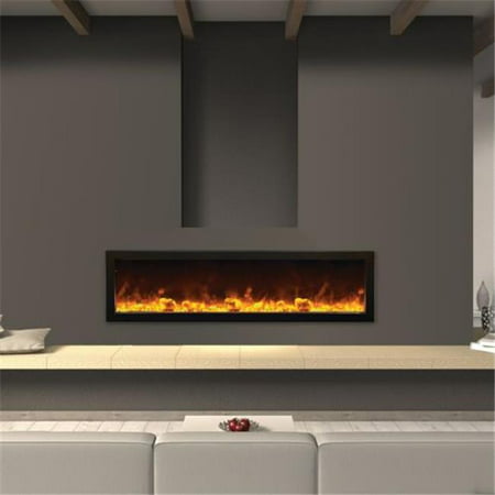 Stainless steel cover for 60" SLIM or DEEP fireplace - Mandatory for Outdoor Models