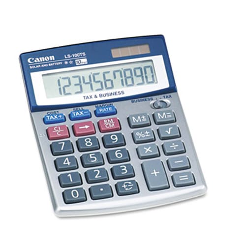 Canon 5936A028 LS100TS 10-Digit Calculator