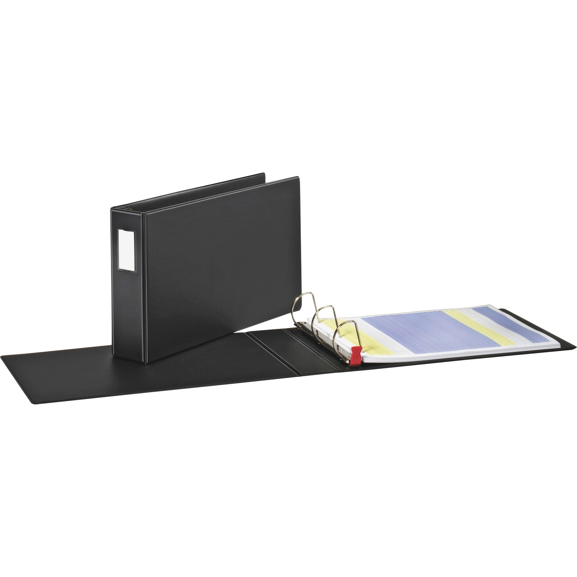 Cardinal EasyOpen Locking Slant-D Tabloid Binders - 3" Binder Capacity - Tabloid - 11" x 17" Sheet Size - 675 Sheet Capacity - 1