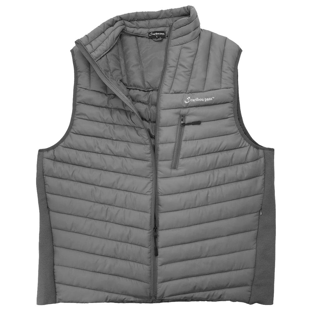 Ultra Poly Fill Gray Bubble Vest