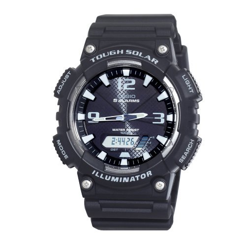 Ana Digi Solar Watch Black