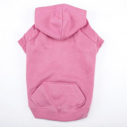 Casual Canine Basic Hoodie - Large Pink