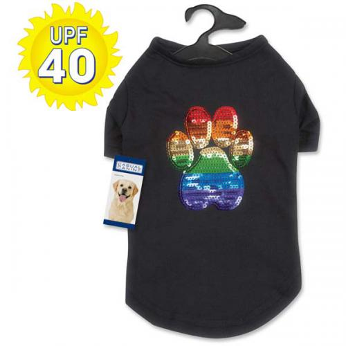 CC Puppy Pride Sequin UPF40 Tee - Medium