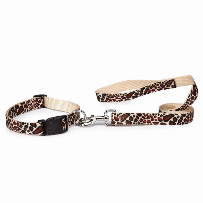 CC Animal Print Lead 4ft x 5/8in Giraffe