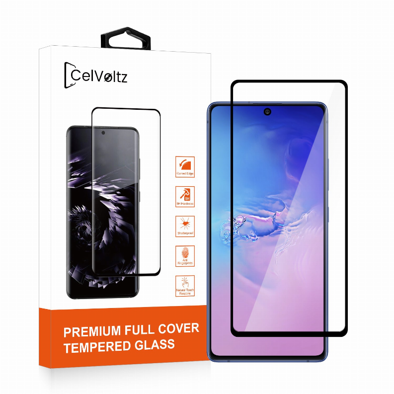 Celvoltz Tempered Glass Screen Protector For Samsung Galaxy - Samsung Galaxy S8
