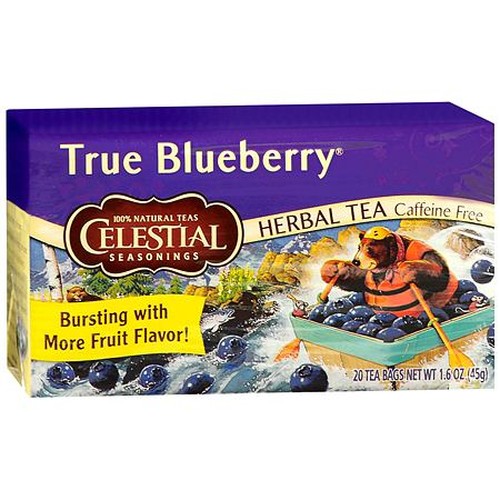 Celestial Seasonings True Blueberry Herb Tea (1x20 Bag)
