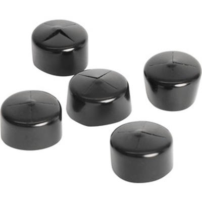 10 PACK 11/2 NPT CAP  BLK