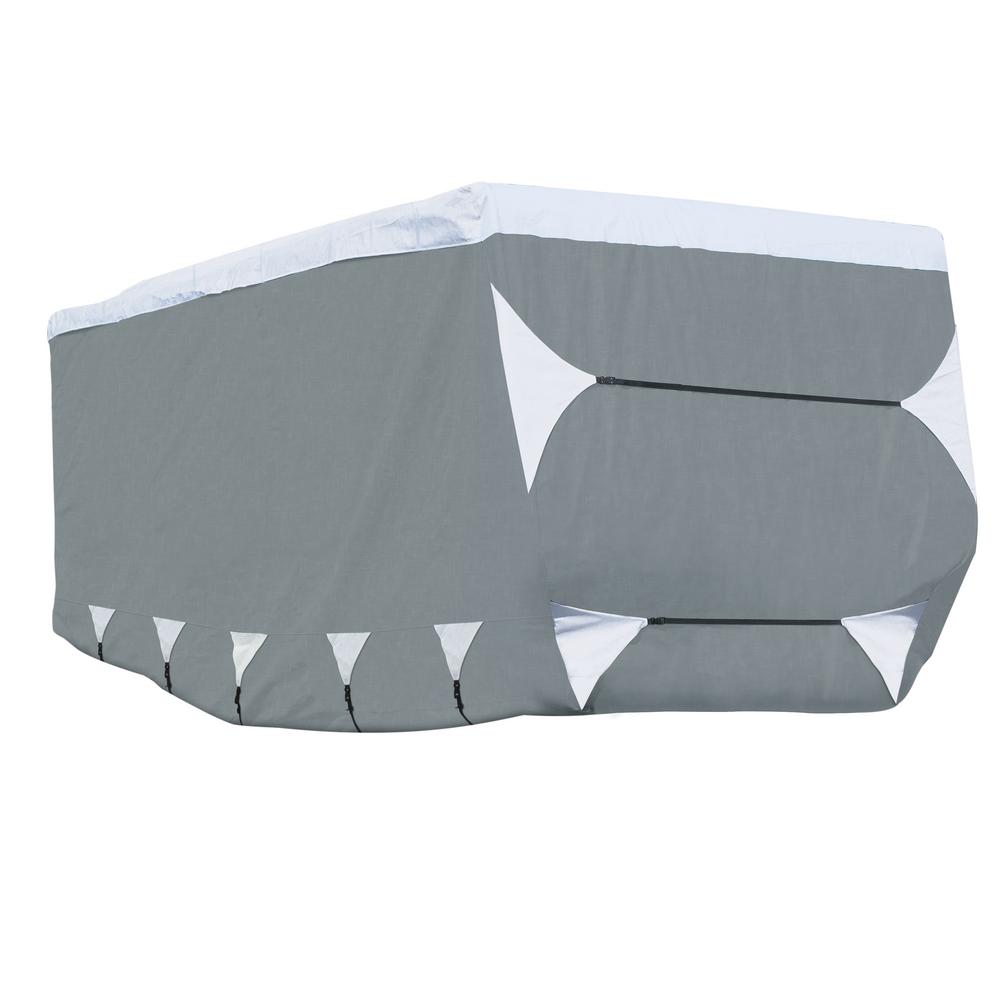 TRAVEL TRAILER COVER GRYWHT-MDL 8T