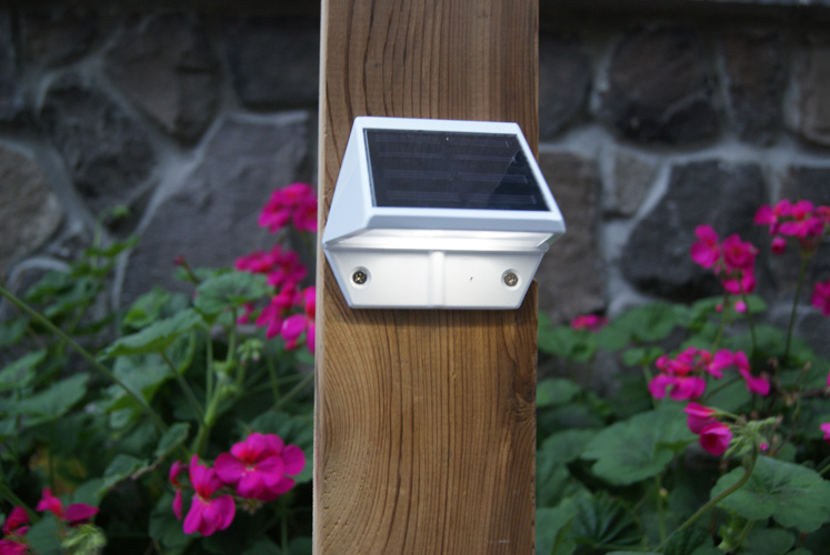 White Aluminum Deck & Wall Light