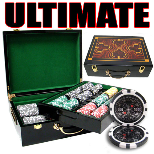 500 Count - Pre-Packaged - Poker Chip Set - Ultimate 14 G - Hi Gloss
