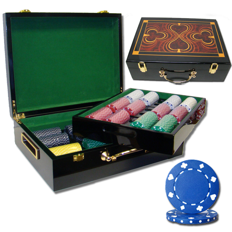 500 Count - Pre-Packaged - Poker Chip Set - Suited 11.5 G - Hi Gloss
