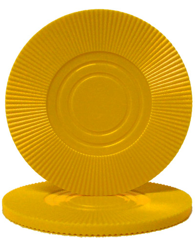 Yellow Interlocking Radial Chip