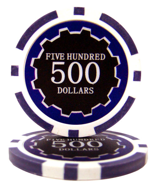 Eclipse 14 Gram Poker Chips - $500