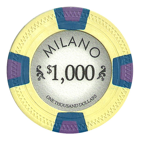 Milano 10 Gram Clay - $1000