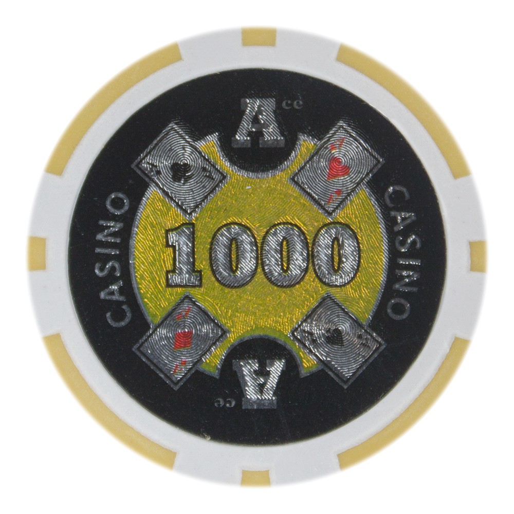 Roll of 25 - Ace Casino 14 gram - $1000