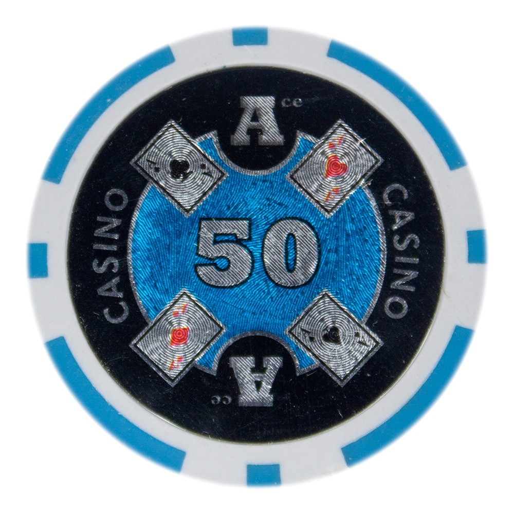 Roll of 25 - Ace Casino 14 gram - $50
