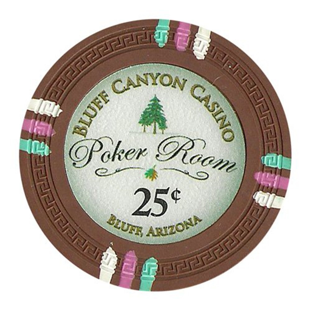 Roll of 25 - Bluff Canyon 13.5 Gram - .25¢ (cent)
