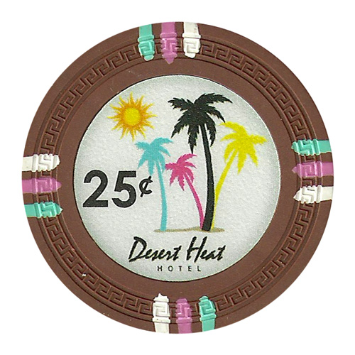 Roll of 25 - Desert Heat 13.5 Gram - .25¢ (cent)