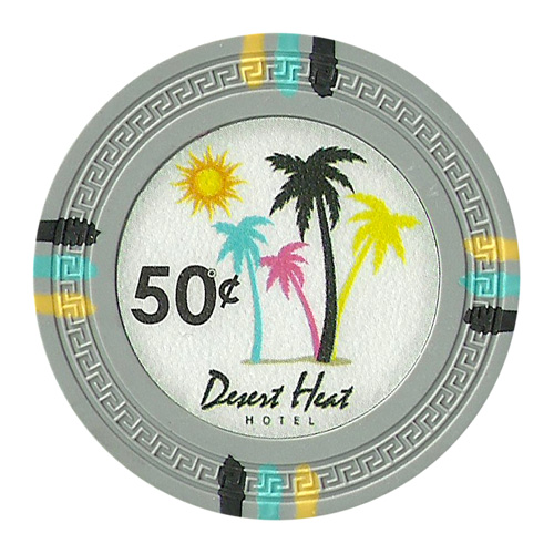 Roll of 25 - Desert Heat 13.5 Gram - .50¢ (cent)