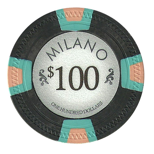 Roll of 25 - Milano 10 Gram Clay - $100