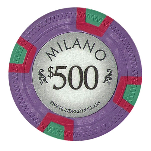 Roll of 25 - Milano 10 Gram Clay - $500