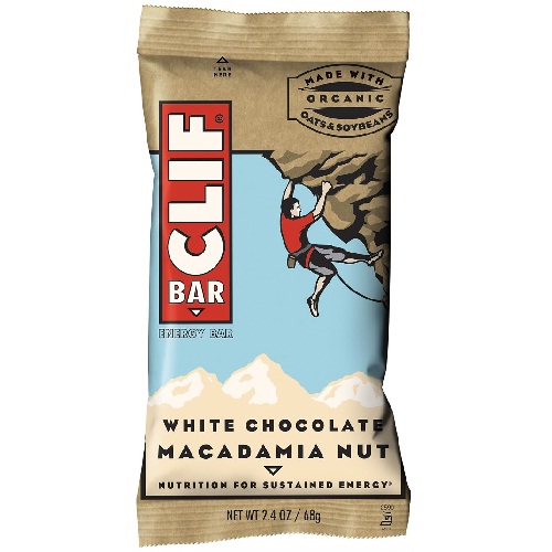 Clif Bar Org White Choc Macadamia Clif Bar Bar (12x2.4 Oz)