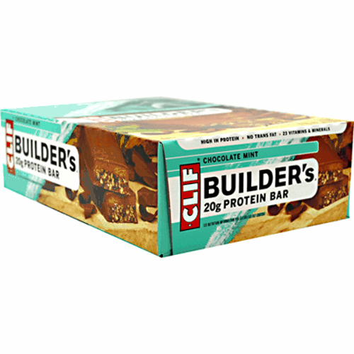 Clif Bar Chocolate Mint Builder Bar (12x2.4 Oz)