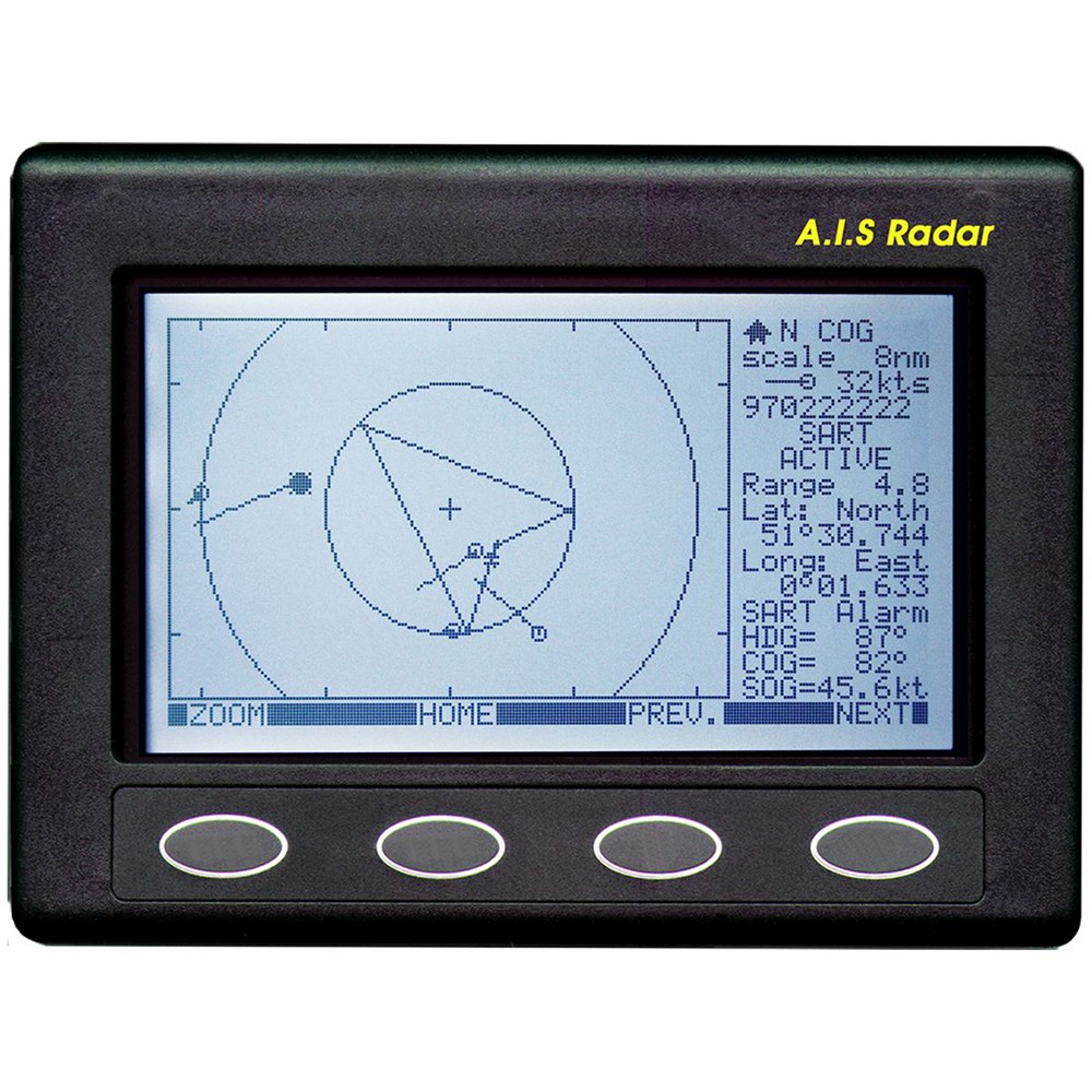 Clipper AIS Plotter/Radar - Requires GPS Input & VHF Antenna