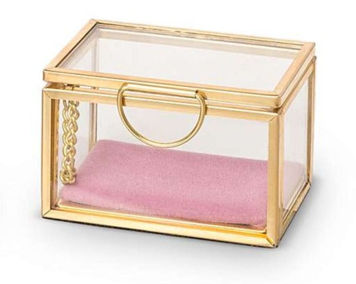 Glass Jewelry Box