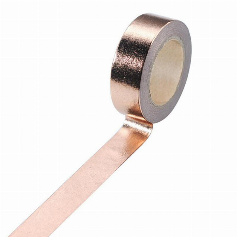 Metallic Foil Washi Tape 15mmx10m Bronze