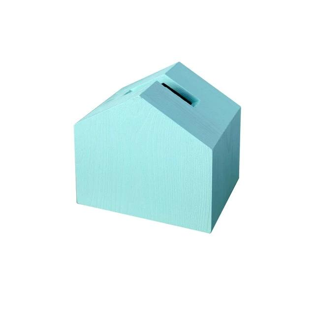 Tissue Box Cover Blue