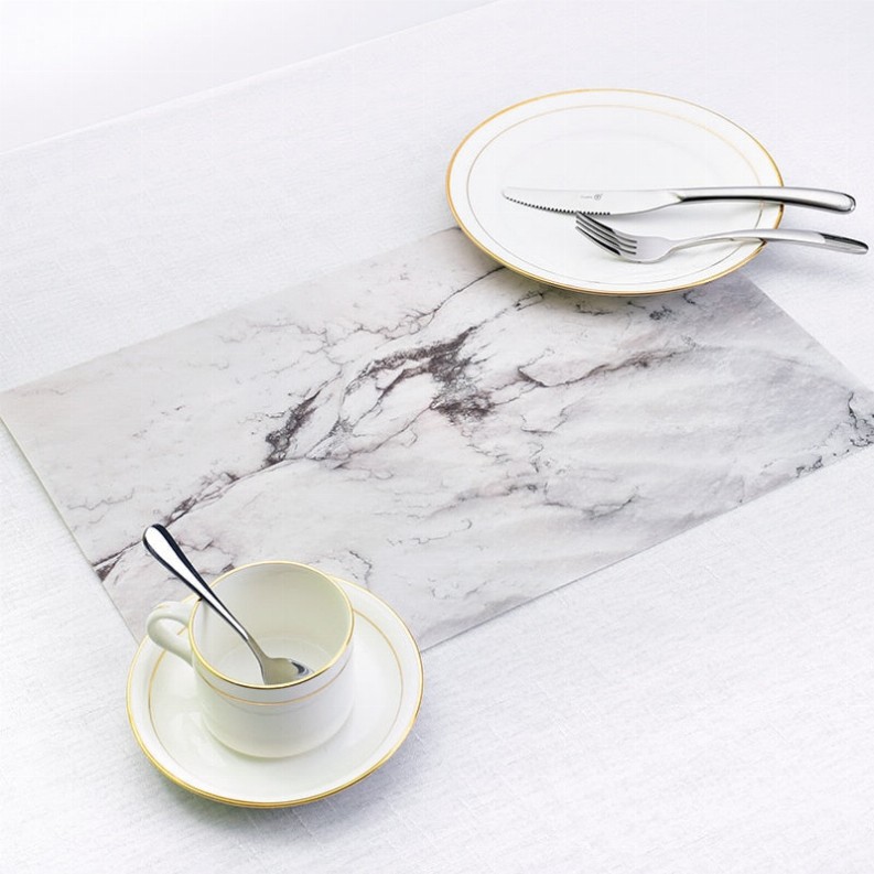 Waterproof Marble Placemats