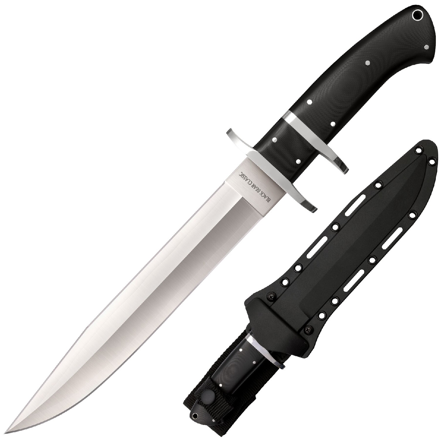 Cold Steel Black Bear Classic Fixed 8.25 in Blade G10 Handle