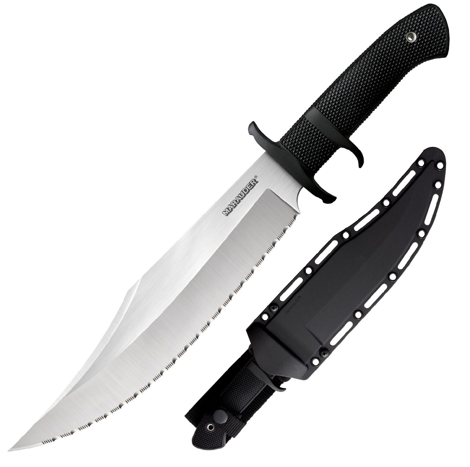 Cold Steel Marauder Fixed 9 in Serrated Blade Kray-Ex Handle