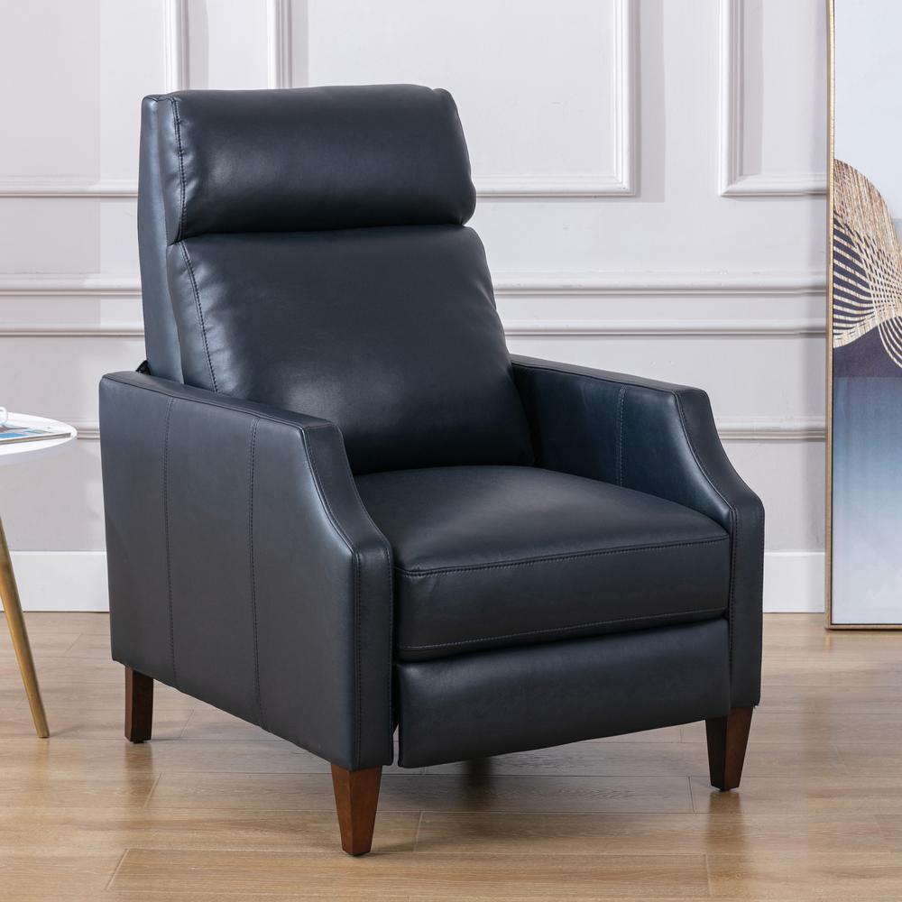 Biltmore Push Back Recliner - Midnight Blue