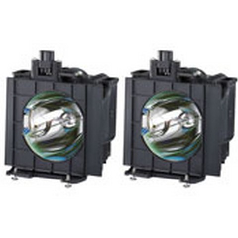PT-D5500U Panasonic Twin-Pack Projector Lamp Replacement (contains two lamps). Projector Lamp Assembly with High Quality OEM Co