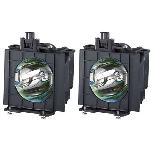 PT-D5700U Panasonic Twin-Pack Projector Lamp Replacement (contains two lamps). Projector Lamp Assembly with High Quality OEM Co