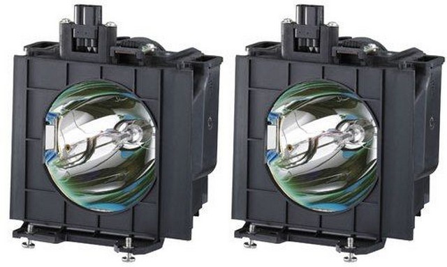 PT-DW7000 Panasonic Twin-Pack Projector Lamp Replacement (contains two lamps). Projector Lamp Assembly with High Quality OEM Co