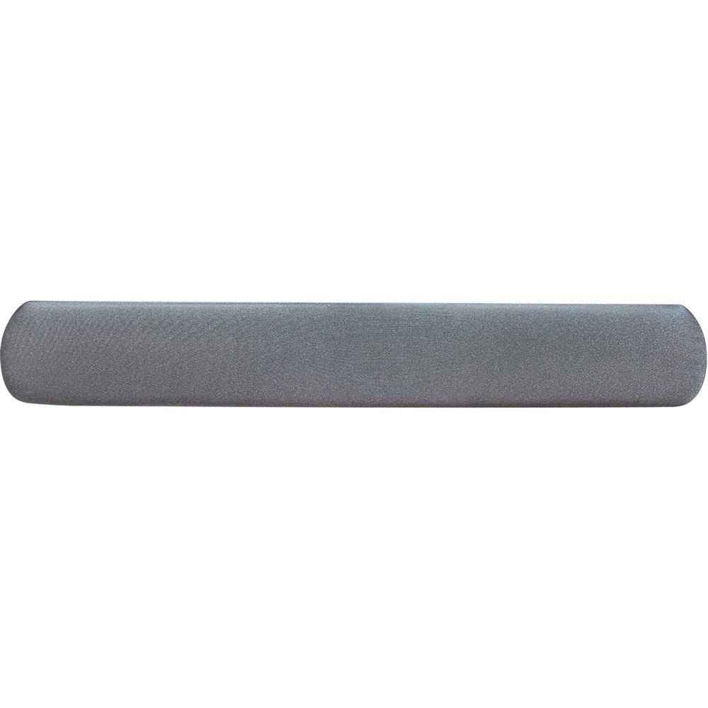 Compucessory Gel Keyboard Wrist Rest Pads - 19" x 2.87" x 0.75" Dimension - Gray - 1 Pack