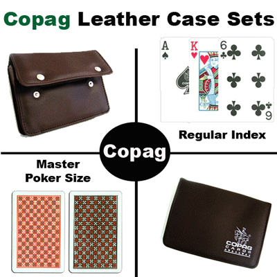 Master Poker Regular Leather Case