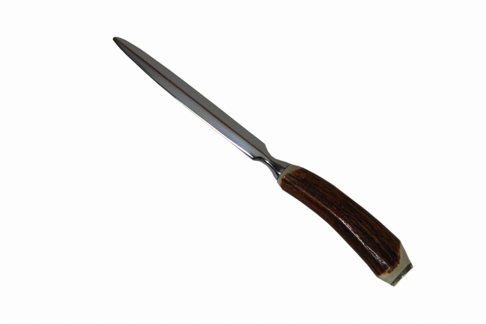 Stag Handle Letter Opener Stainless Diamond Blade