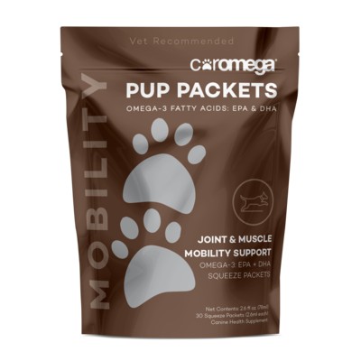 Coromega Pup Packets Omega-3 Joint & Muscle Mobility Support