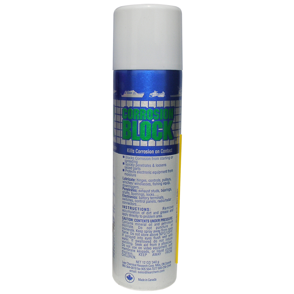 Corrosion Block 12oz Aerosol Can - Non-Hazmat, Non-Flammable & Non-Toxic *Case of 12*