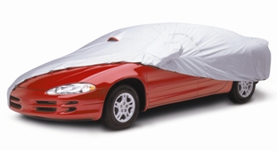 SUV Cover - SILVERTECH - Ideal Protection Against Sun & Heat Damage - BETTER - Silver