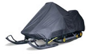 Deluxe Black Knight Snowmobile Cover - Size M